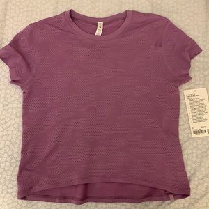 lululemon train to be short sleeve camo